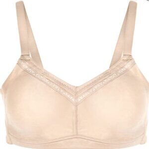 Wacoal Wire Free Perfect Primer bra, Sand, 42C